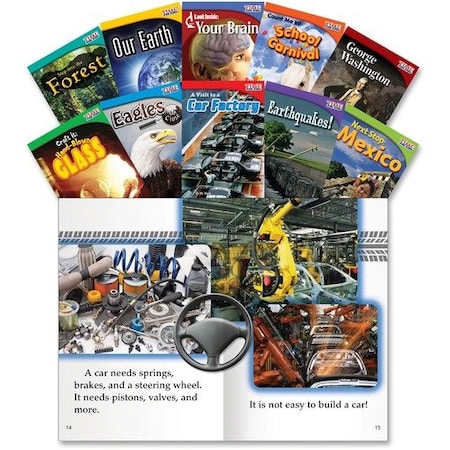 Shell Education Teacher Created Materials Informational Text Set 1, Grade 2, 10PK SHL16101